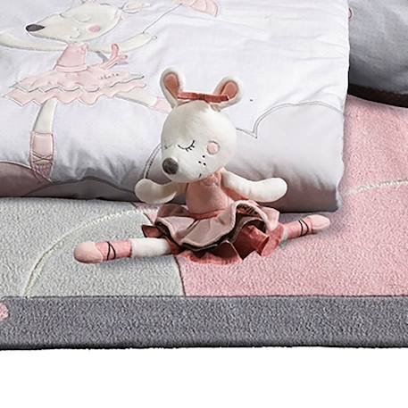 Doudou petite souris danseuse étoile en velours - lilibelle Rose 3 - vertbaudet enfant 