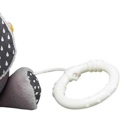 Peluche mini musical eléphant en velours - babyfan Gris 3 - vertbaudet enfant 