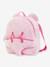 Sac à dos porte poupon peluche rose rose 1 - vertbaudet enfant 