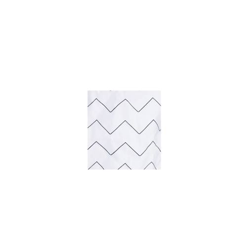 Panière de rangement tissu en coton - hello Blanc 2 - vertbaudet enfant 