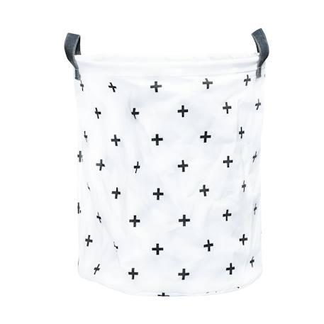Panière de rangement en tissu - chao chao Blanc 1 - vertbaudet enfant 