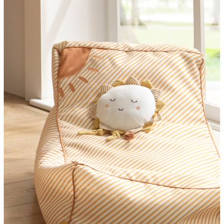 Doudou soleil en velours - sunlight Blanc 3 - vertbaudet enfant 