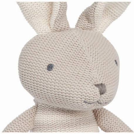 Peluche lapin en coton Gris 2 - vertbaudet enfant 