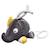 Peluche mini musical eléphant en velours - babyfan Gris 1 - vertbaudet enfant 