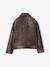 Veste fille oversize motif léopard beige 5 - vertbaudet enfant 