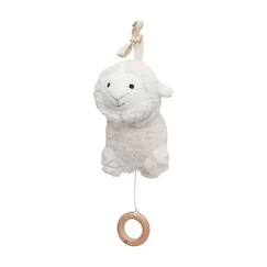 Jouet-Premier âge-Peluche musicale agneau