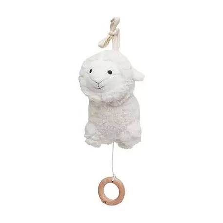 Peluche musicale agneau Beige 1 - vertbaudet enfant 