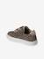 Baskets enfant fille cuir à scratchs beige imprimé+or 3 - vertbaudet enfant 