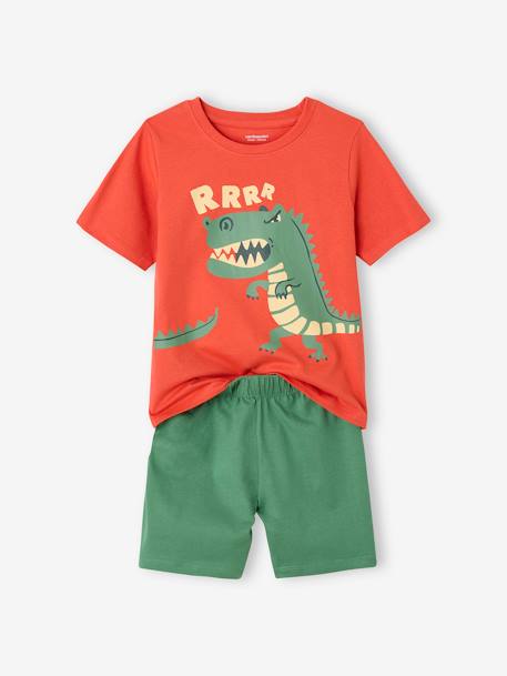Lot de 2 pyjashorts garçon animaux multicolore 2 - vertbaudet enfant 
