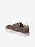 Baskets enfant fille en cuir à lacets beige imprimé+or 3 - vertbaudet enfant 
