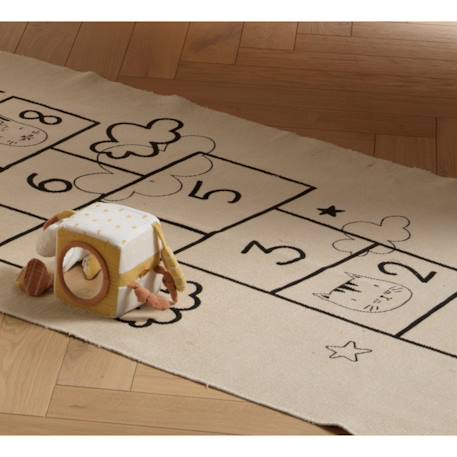 Cube d'activités en coton - sunlight Blanc 2 - vertbaudet enfant 
