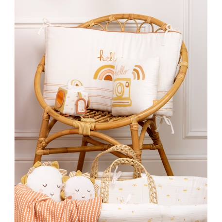 Cube d'activités en coton - sunlight Blanc 3 - vertbaudet enfant 