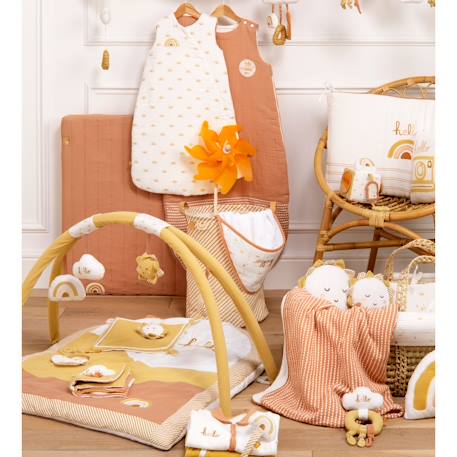 Panière de rangement en tissu - sunlight Orange 4 - vertbaudet enfant 