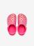 Sabots bébé Classic Iridescent Glitte (TM) blanc+rose 12 - vertbaudet enfant 