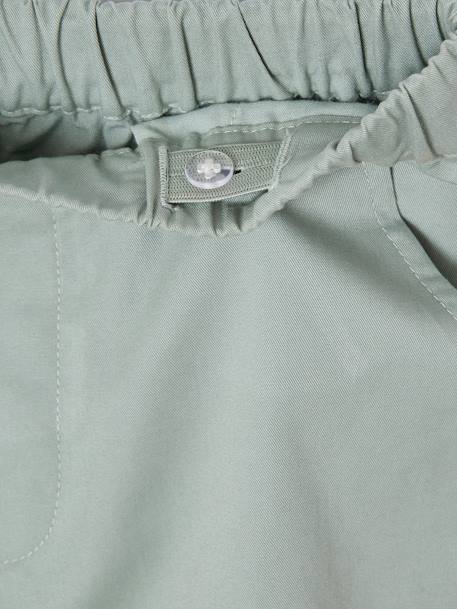 Ensemble céremonie chemise et bermuda garçon vert sauge 4 - vertbaudet enfant 