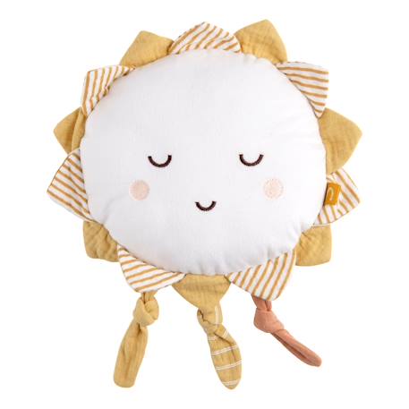 Doudou soleil en velours - sunlight Blanc 1 - vertbaudet enfant 