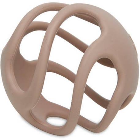 Anneau de dentition balle en silicone Bleu+Gris+Marron 13 - vertbaudet enfant 