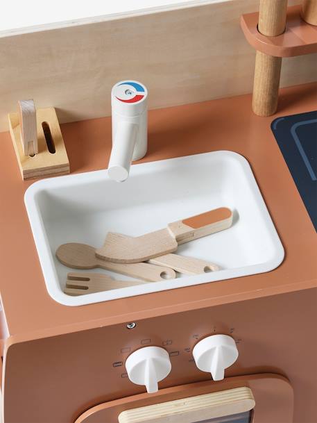 Cuisine en bois FSC® design caramel+vert 7 - vertbaudet enfant 