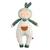 Doudou jardinier en coton - botanica Vert tilleul 1 - vertbaudet enfant 