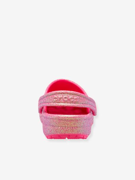 Sabots bébé Classic Iridescent Glitte (TM) blanc+rose 11 - vertbaudet enfant 