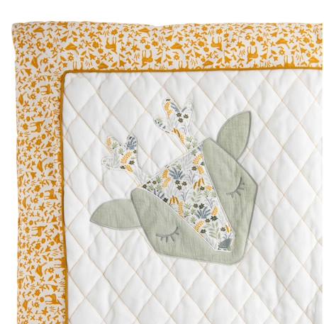 Grand tapis de jeu en coton - promenons nous Blanc 2 - vertbaudet enfant 