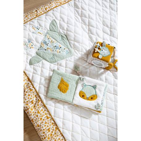 Grand tapis de jeu en coton - promenons nous Blanc 3 - vertbaudet enfant 