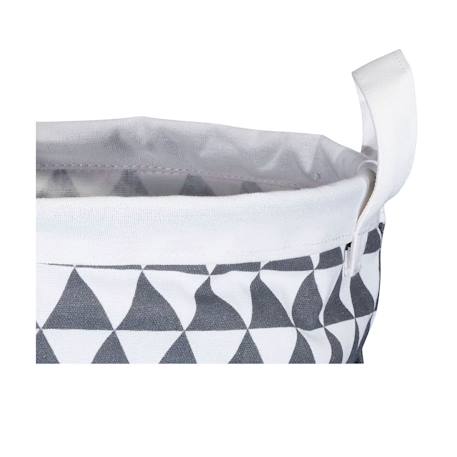 Panière de rangement en tissu - babyfan Blanc 3 - vertbaudet enfant 