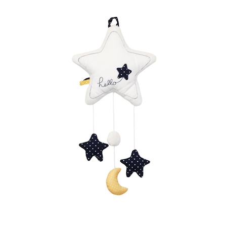 Suspension deco murale en polyester - hello Blanc 1 - vertbaudet enfant 