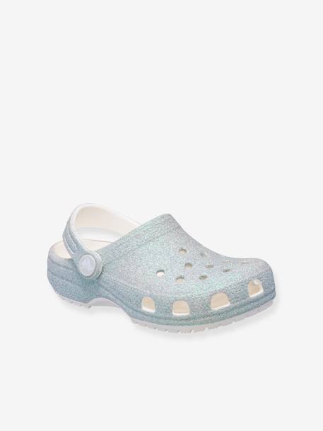 Sabots enfant Classic Iridescent (TM) blanc+rose 1 - vertbaudet enfant 