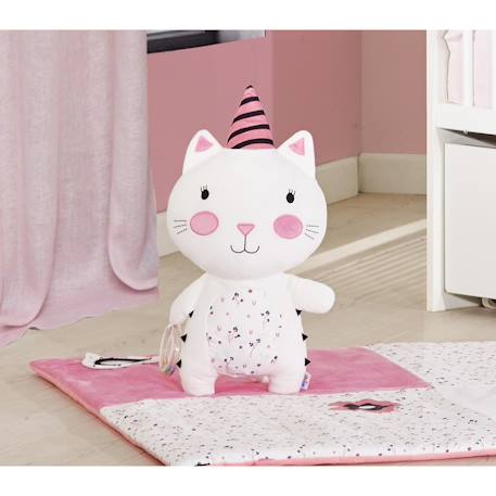 Peluche multi activités en polyester - chapaillettes Blanc 3 - vertbaudet enfant 