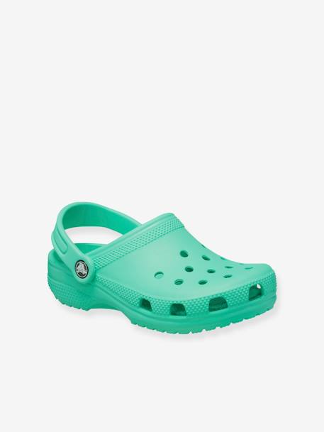 Sabots enfant 206991 Classic Clog K (TM) bleu ciel+framboise+olive+vert émeraude 19 - vertbaudet enfant 