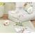 Cube d'activités bébé en velours - botanica Blanc 2 - vertbaudet enfant 