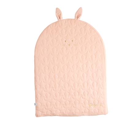 Housse de matelas à langer en coton - original Blanc+Bleu ciel+Bleu nuit+Jaune+Rose 17 - vertbaudet enfant 