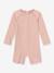 Maillot de bain UV pour bébé MATGOLDIE rose+vert 1 - vertbaudet enfant 