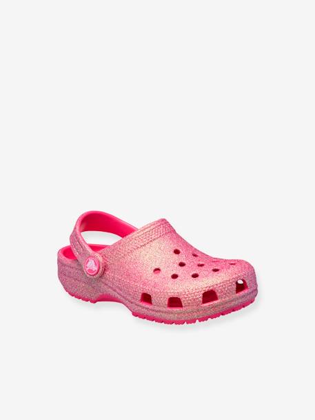Sabots bébé Classic Iridescent Glitte (TM) blanc+rose 7 - vertbaudet enfant 
