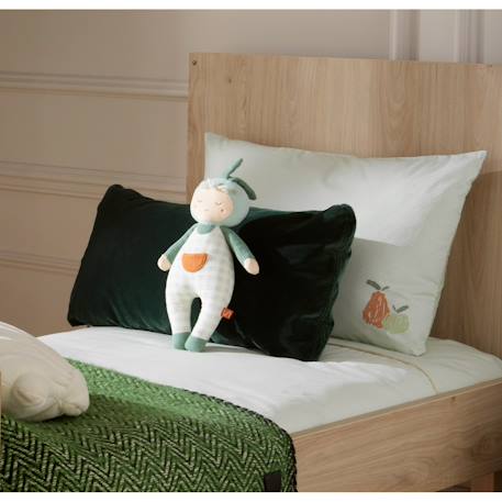 Doudou jardinier en coton - botanica Vert tilleul 4 - vertbaudet enfant 