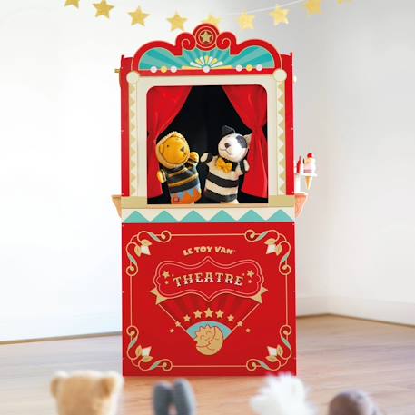 Théâtre de marionnettes Rouge 6 - vertbaudet enfant 