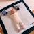 Grand tapis de jeu en double gaze de coton marinière - baby sailor Bleu/blanc 3 - vertbaudet enfant 