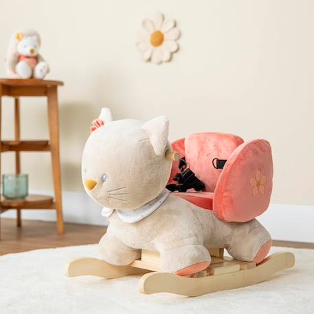 Bascule lana le chat Beige 5 - vertbaudet enfant 
