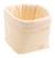 Panière de rangement en double gaze de coton - uni petale Beige+Rose+Rouge+Vert 1 - vertbaudet enfant 