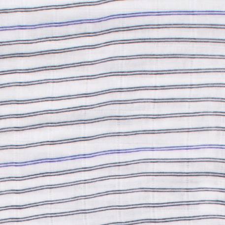Langes en coton bio boite de 3 - baby sailor Bleu foncé/blanc 4 - vertbaudet enfant 
