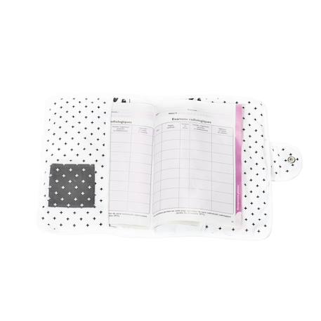 Protege carnet de santé en coton - chao chao Blanc 2 - vertbaudet enfant 