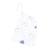 Gigoteuse en coton bio - blue baleine Blanc/bleu 3 - vertbaudet enfant 