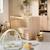 Lit bébé avec têtes de lit arrondies en bois décor chêne doré - azur Marron 2 - vertbaudet enfant 