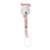 Attache-tétine en velours souris - lilibelle Rose 1 - vertbaudet enfant 
