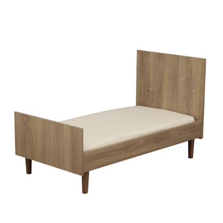 Lit bébé évolutif - little big bed décor imitation bois - mokka Marron 2 - vertbaudet enfant 