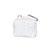 Trousse de toilette en coton bio - miss fleur de lune Blanc 2 - vertbaudet enfant 