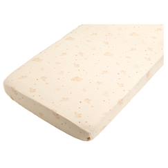 Linge de maison et décoration-Linge de lit bébé-Lot de 2 draps housse en coton bio