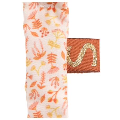 Attache-tétine en velours lapin - esmee Blanc 2 - vertbaudet enfant 