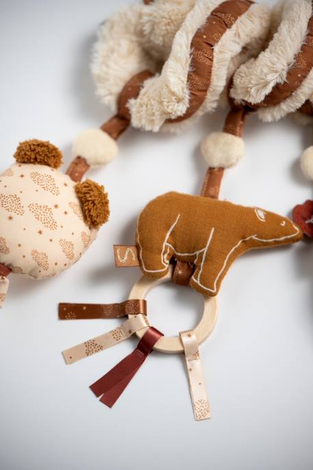 Spirale d'activités ours en peluche - orsino Beige 2 - vertbaudet enfant 